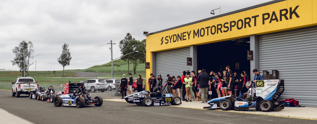 Sydney Motorsport Park Cars For Hope Formula SAE FSAE